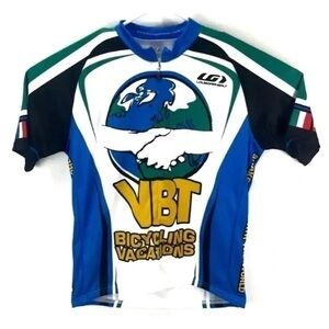 Louis Garneau VBT Bicycle Tour Zip Up Jersey women’s small